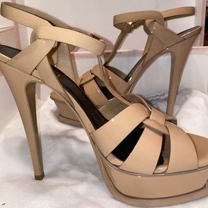 YSL Saint Laurent Tribute Sandal 38.5